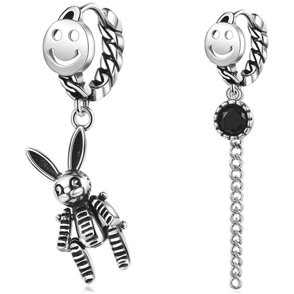 Punk Rabbit Drop Earring - Picture 1 of 7